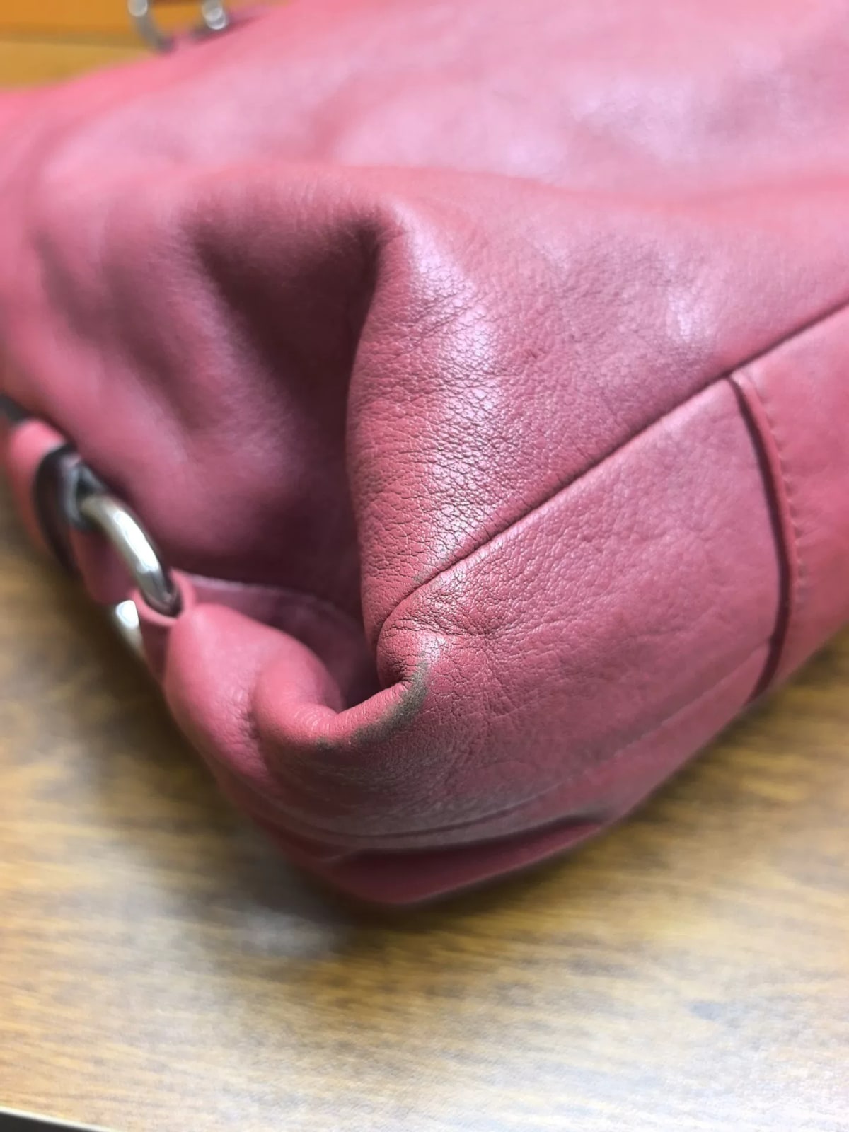 Vintage Coach Pink Pillow Tote Bag 7