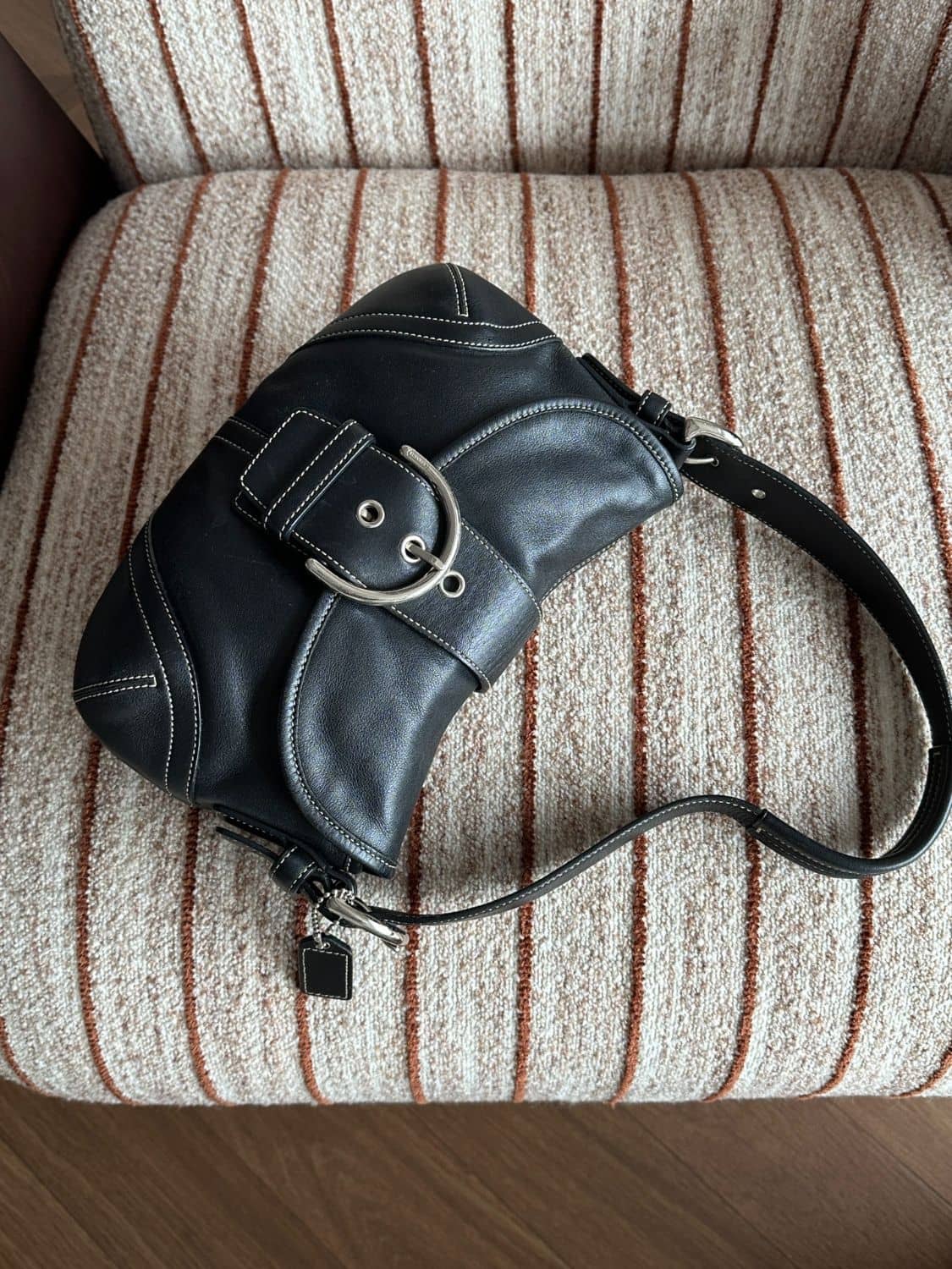 00s【archive】 Y2K Black leather waist bag JIAERDI Vintage Y2k Grunge Crossbody Bags Women High From